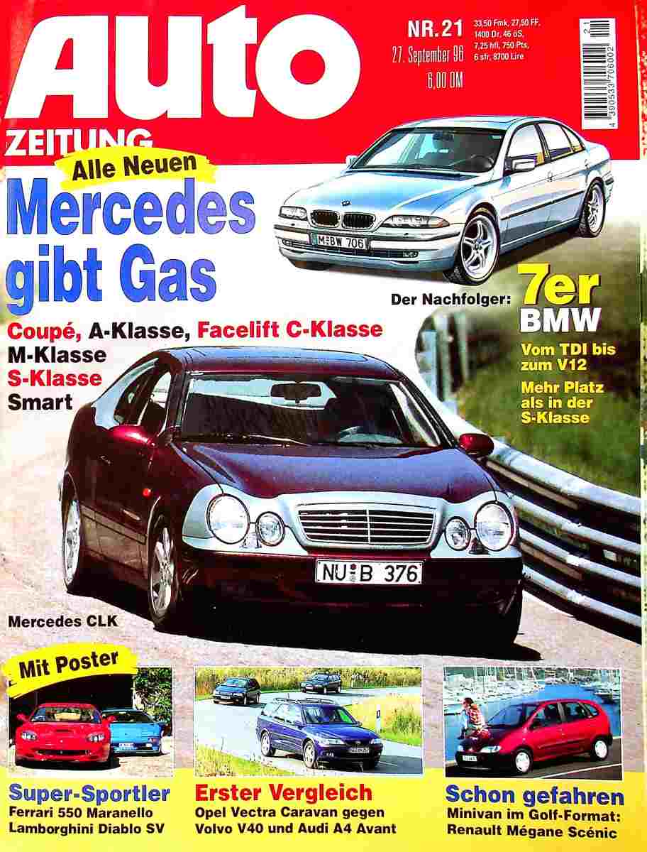 Autozeitung 21/1996