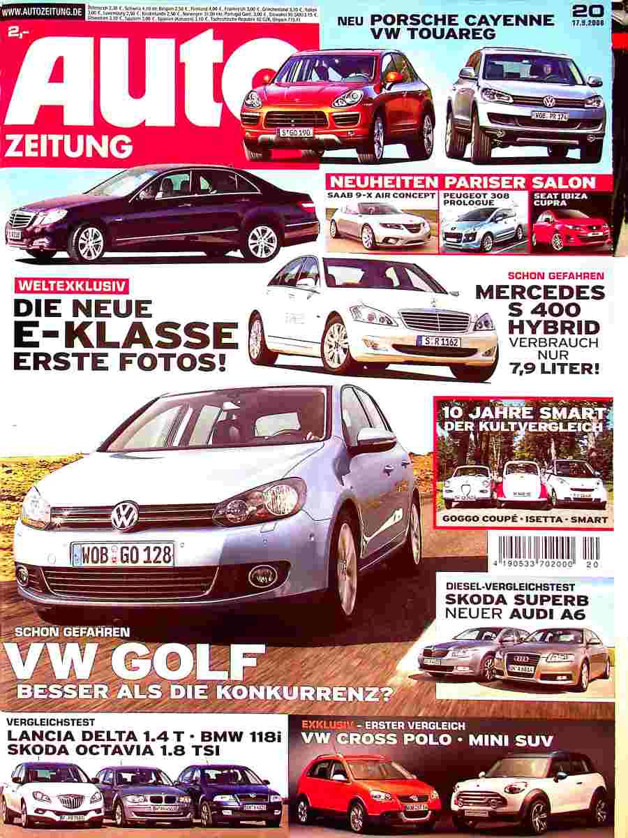 Autozeitung 20/2008
